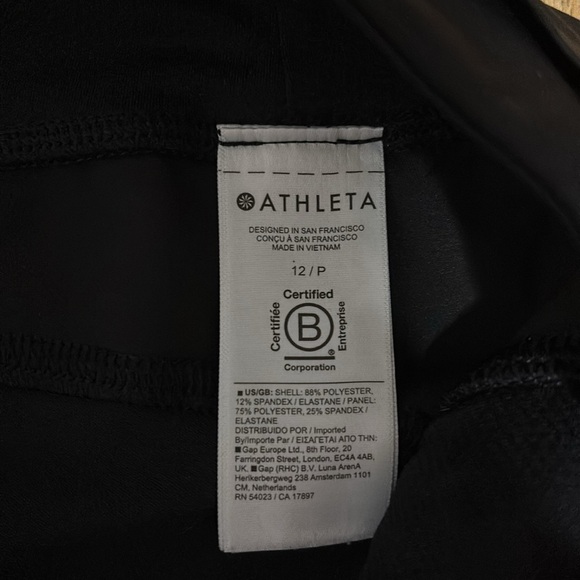 Athleta Fairway High Rise Golf Pant Zipper Pockets - Picture 6 of 11